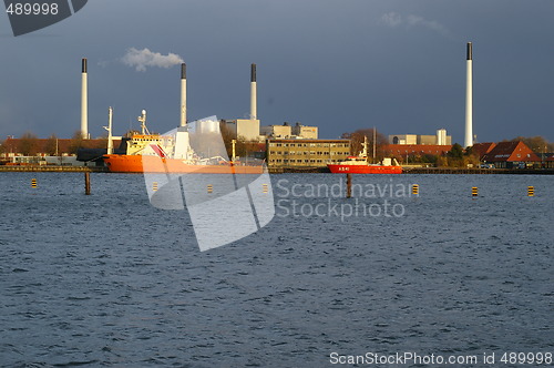 Image of Copenhagen harbor