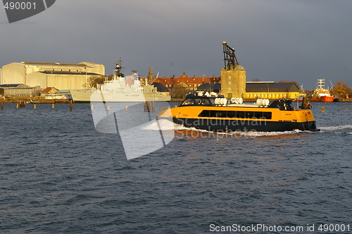 Image of Copenhagen harbor