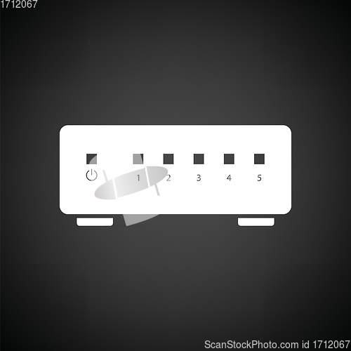 Image of Ethernet switch icon