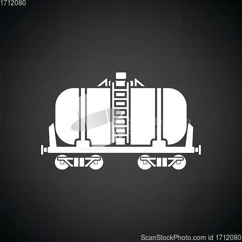 Image of Oil railway tank icon