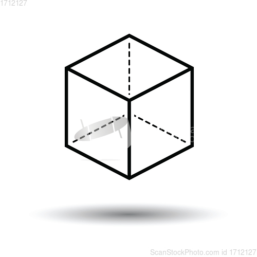 Image of Cube with projection icon