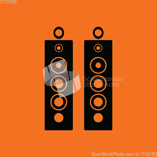 Image of Audio system speakers icon