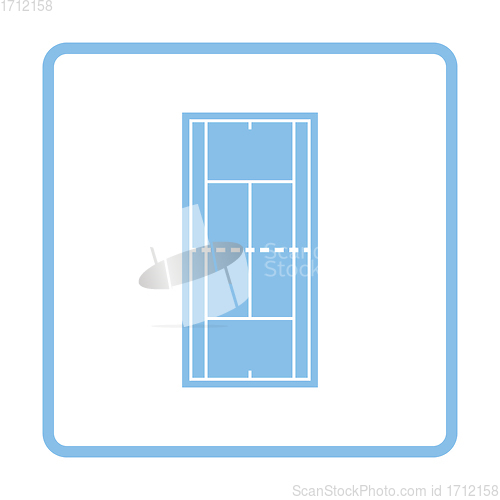 Image of Tennis field mark icon