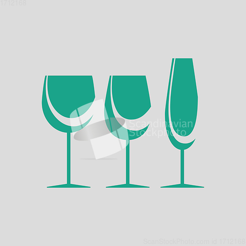 Image of Glasses set icon