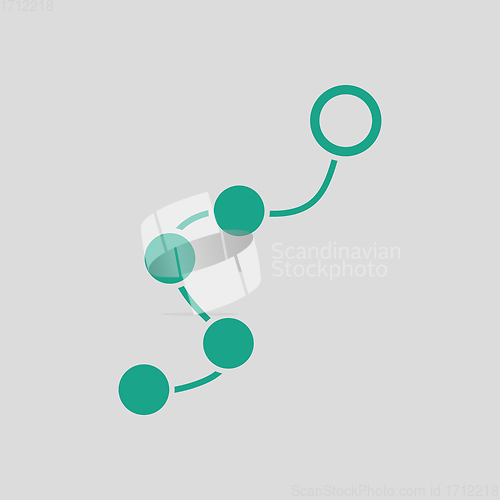 Image of Anal balls on lace icon