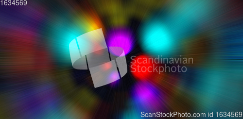 Image of Colorful holographic swirl, vortex prism. Speed laser motion.