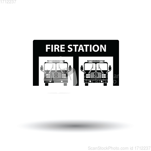 Image of Fire station icon