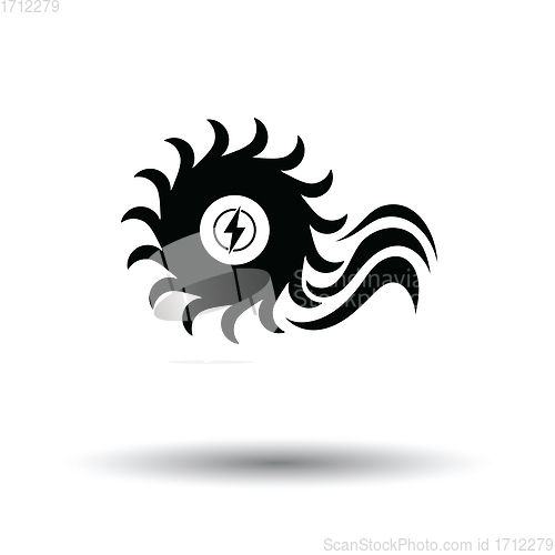 Image of Electric breast pump icon Vector illustration