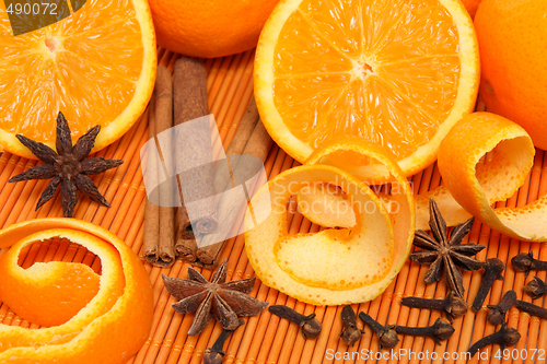 Image of Oranges and spices