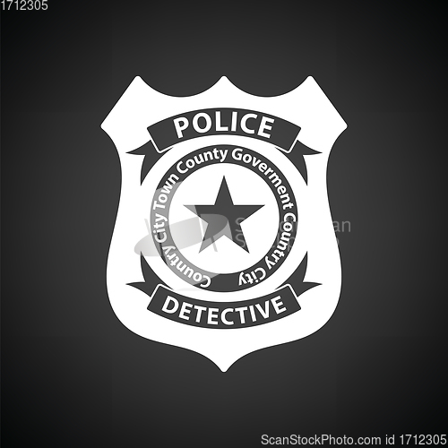 Image of Police badge icon