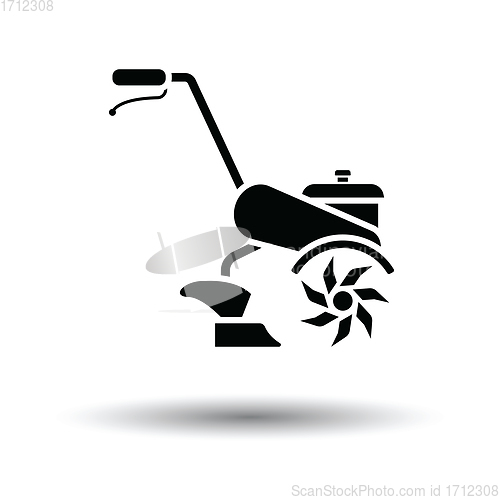 Image of Garden tiller icon