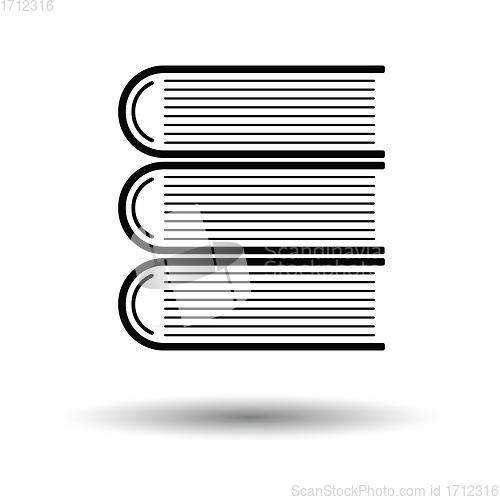 Image of Stack of books icon