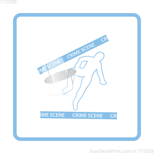 Image of Crime scene icon