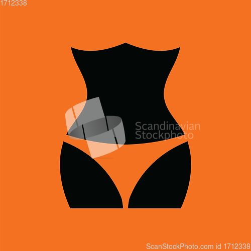 Image of Slim waist icon