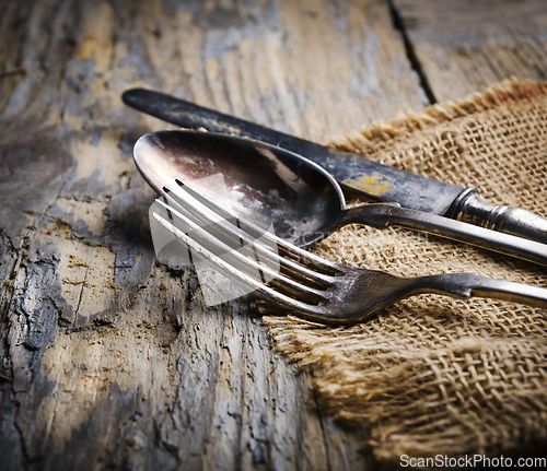 Image of Vintage silverware