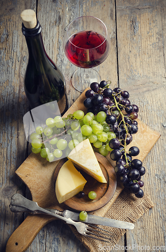 Image of Wine and Cheese