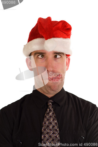 Image of Silly Christmas Employee