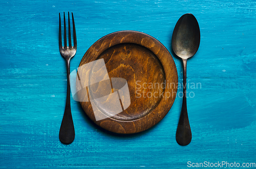 Image of Wooden plate