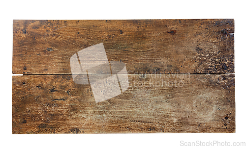 Image of old wooden plank