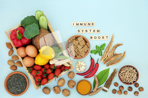 Image of Health Food for Immune System Boost