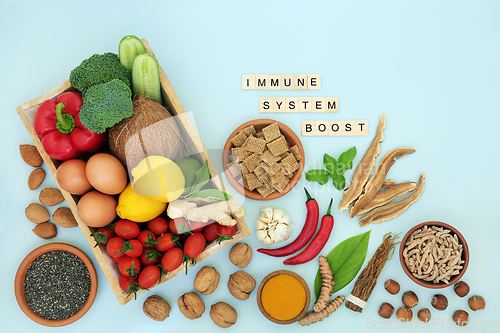 Image of Health Food for Immune System Boost