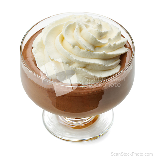 Image of chocolate mousse dessert