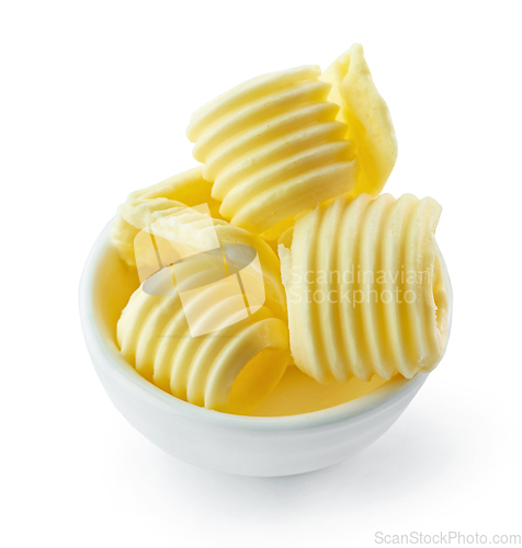 Image of bowl of butter curls