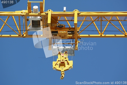 Image of Pulley on a crane