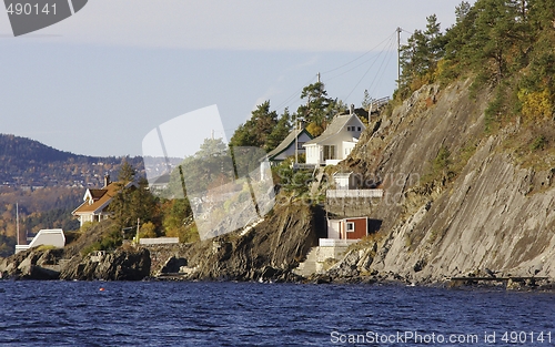 Image of Cottage near the sea. 
