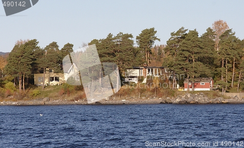 Image of Cottage near the sea. 