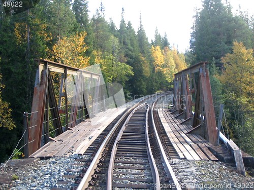 Image of Old railroad bridge