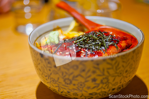 Image of Japanese ramen noodles