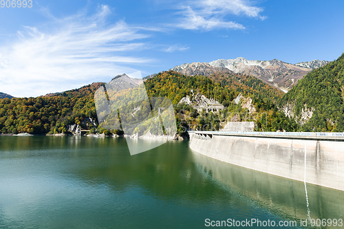 Image of Kurobe Dam in Japan