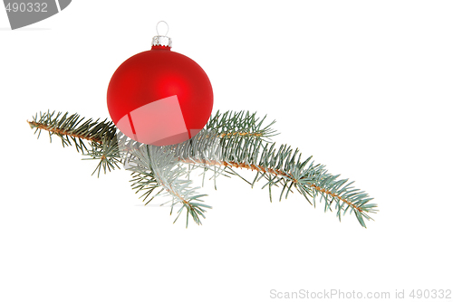 Image of Red Christmas Ball