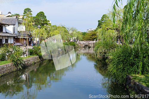 Image of Kurashiki river in Kurashiki city