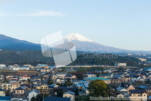 Image of Mount Fuji at shizuoka city