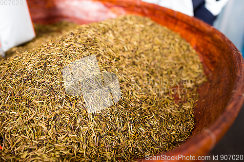 Image of Japanese roasted green tea