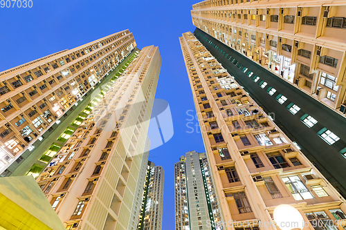 Image of Residential building to the sky