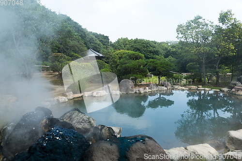 Image of Hotsprings in Beppu city of Japan