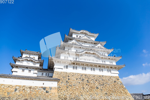 Image of White Himeji castle in Japan