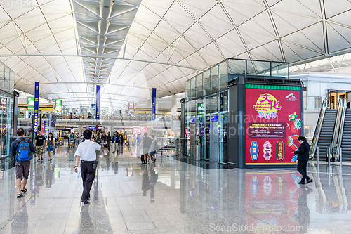 Image of Hong Kong international airport, Hong Kong, September 2016 -: De