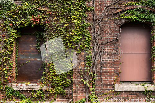 Image of Red brick warehouse