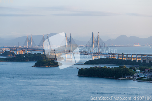 Image of Great Seto Bridge in Japan