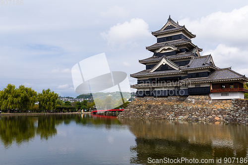 Image of Traditional Japanese Matsumoto Castle 