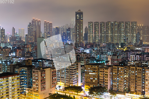 Image of Hong Kong night