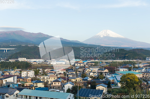 Image of Mountain Fuji in Shizuoka city