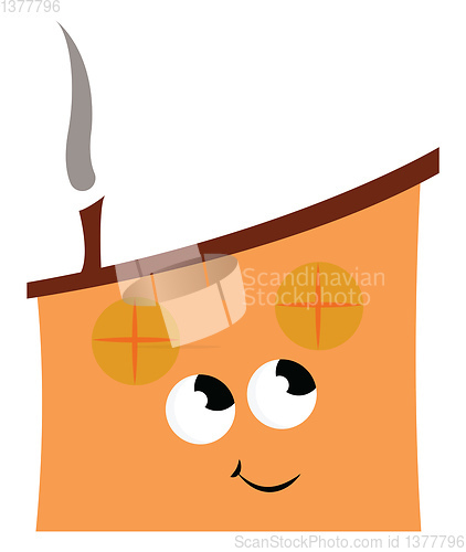 Image of Home sweet home, vector or color illustration.