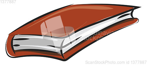 Image of Image of book, vector or color illustration.