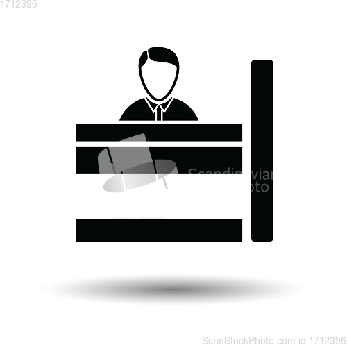 Image of Bank clerk icon