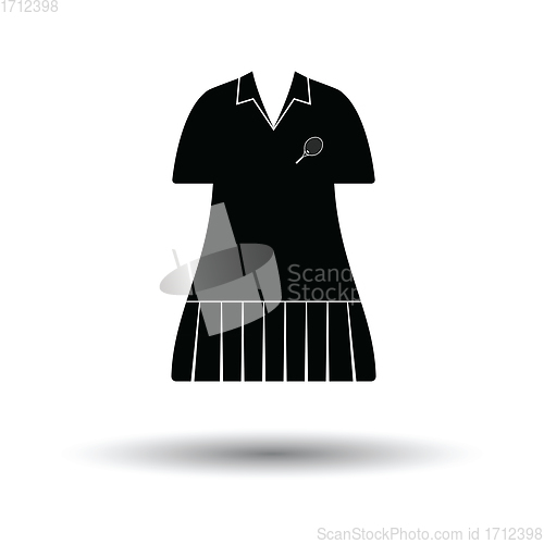 Image of Tennis woman uniform icon